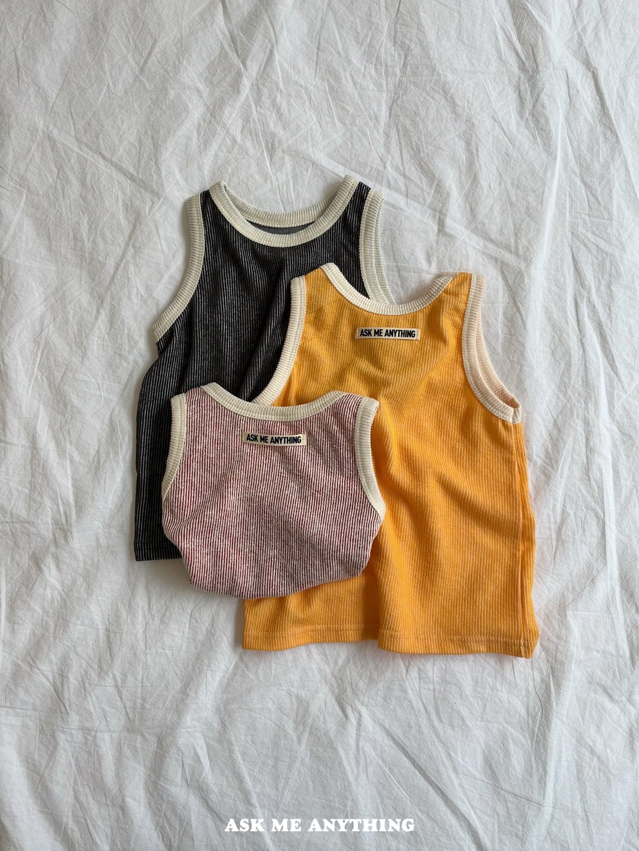 《予約》Color Sleeveless/ ASK ME ANYTHING