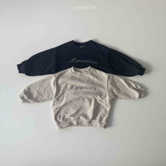 《予約》Momentum Sweatshirt / andbutter