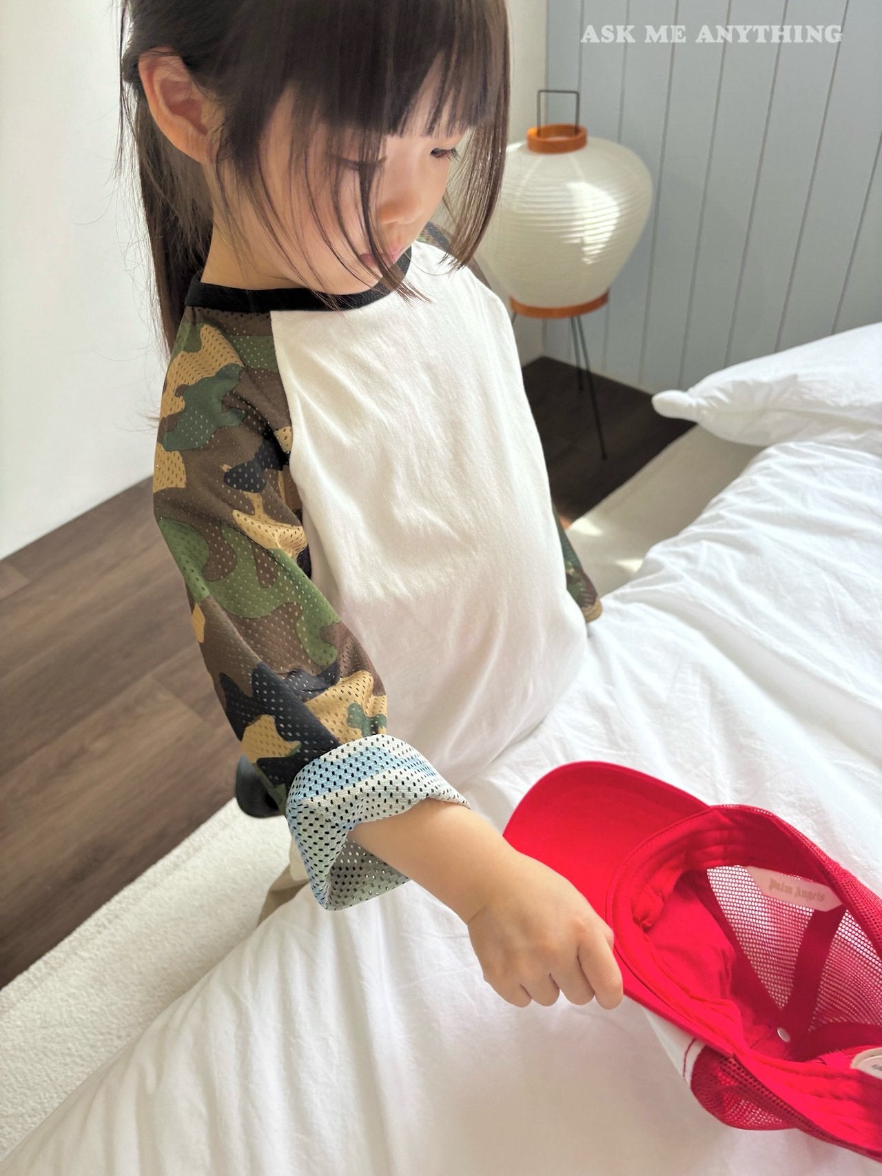 《予約》Camo Mesh T-Shirt / ASK ME ANYTHING