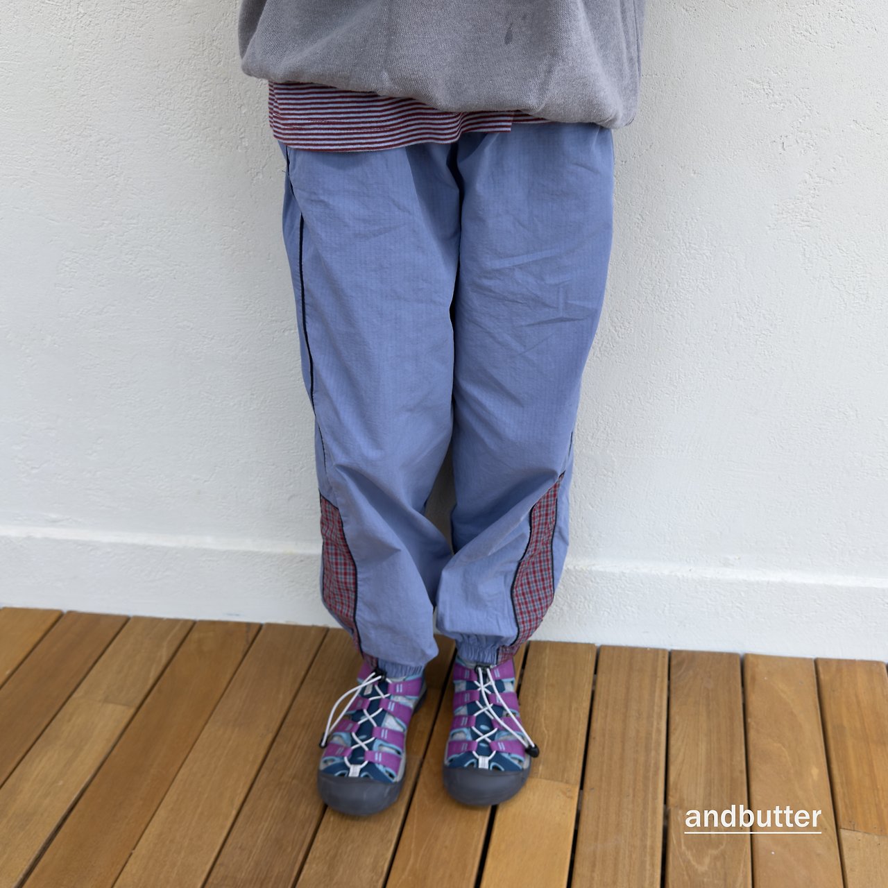 《予約》Side Line Jogger Pants / ANDBUTTER
