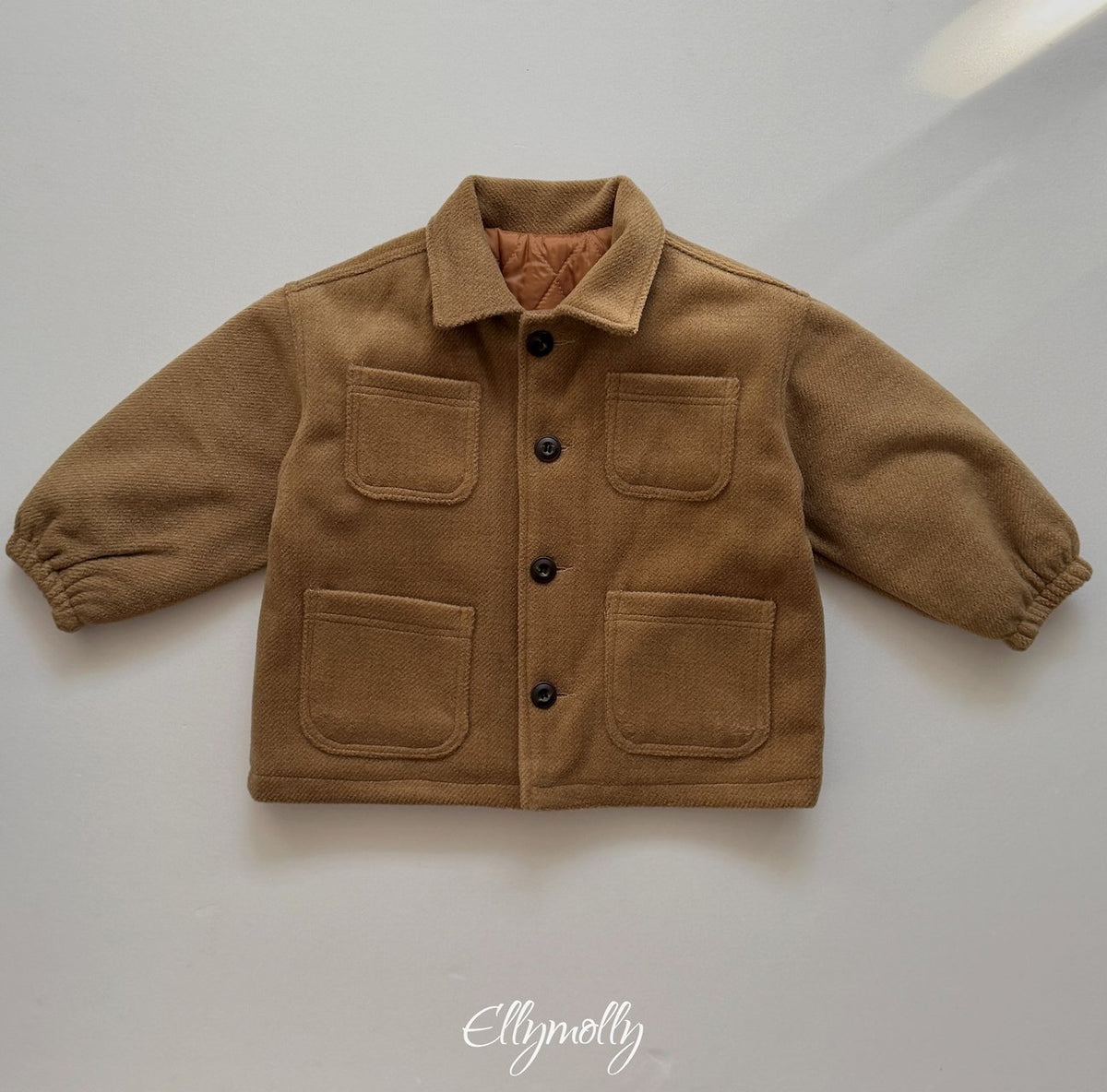 《予約》 Fluffy Wool Coat / ELLY MOLLY