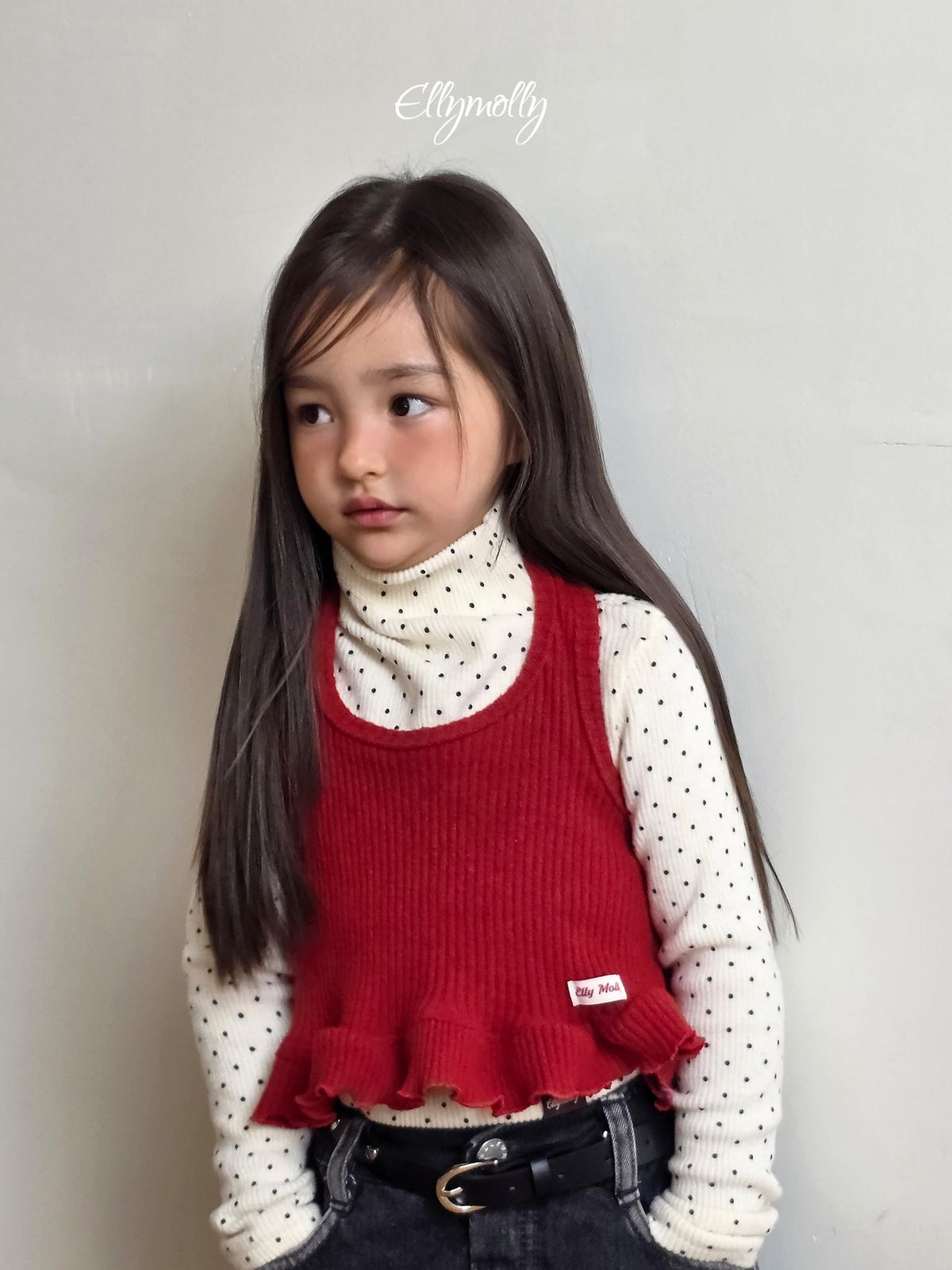 《予約》Wool Ribbed Halter Top / ELLY MOLLY