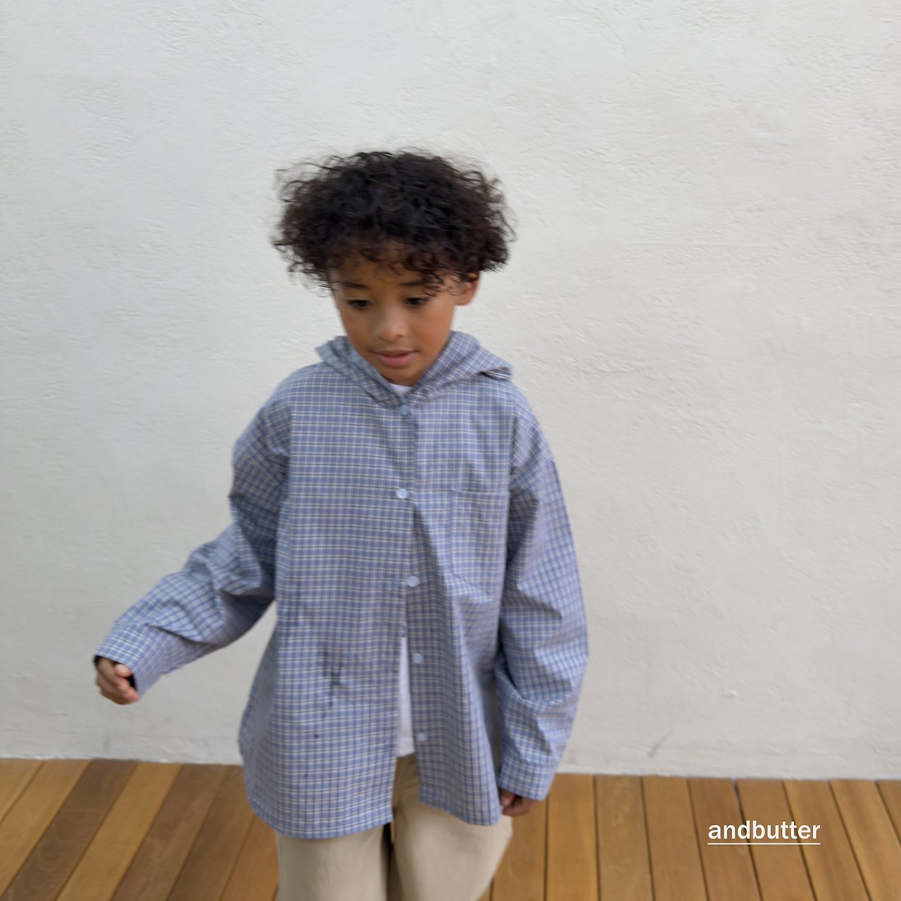 《予約》Cap Hood Shirt / ANDBUTTER