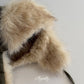 《予約》Fur Earflap Padded Hat / ELLY MOLLY