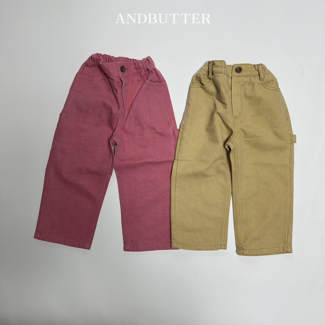 《予約》Painter Color Pants / andbutter