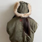 《予約》Fur Earflap Padded Hat / ELLY MOLLY