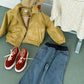 《予約》Soft Leather Zip-Up Jacket / MINIMAL