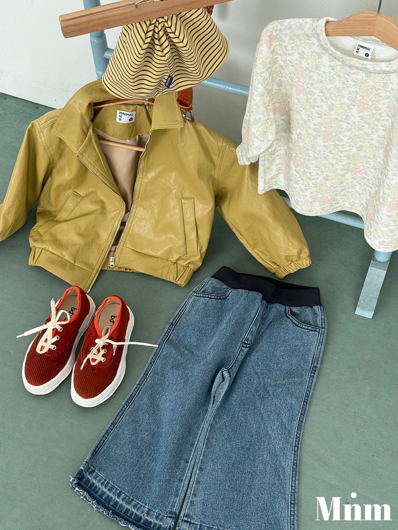 《予約》Soft Leather Zip-Up Jacket / MINIMAL