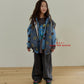 《予約》Moi Wide Denim Pants / NAVI