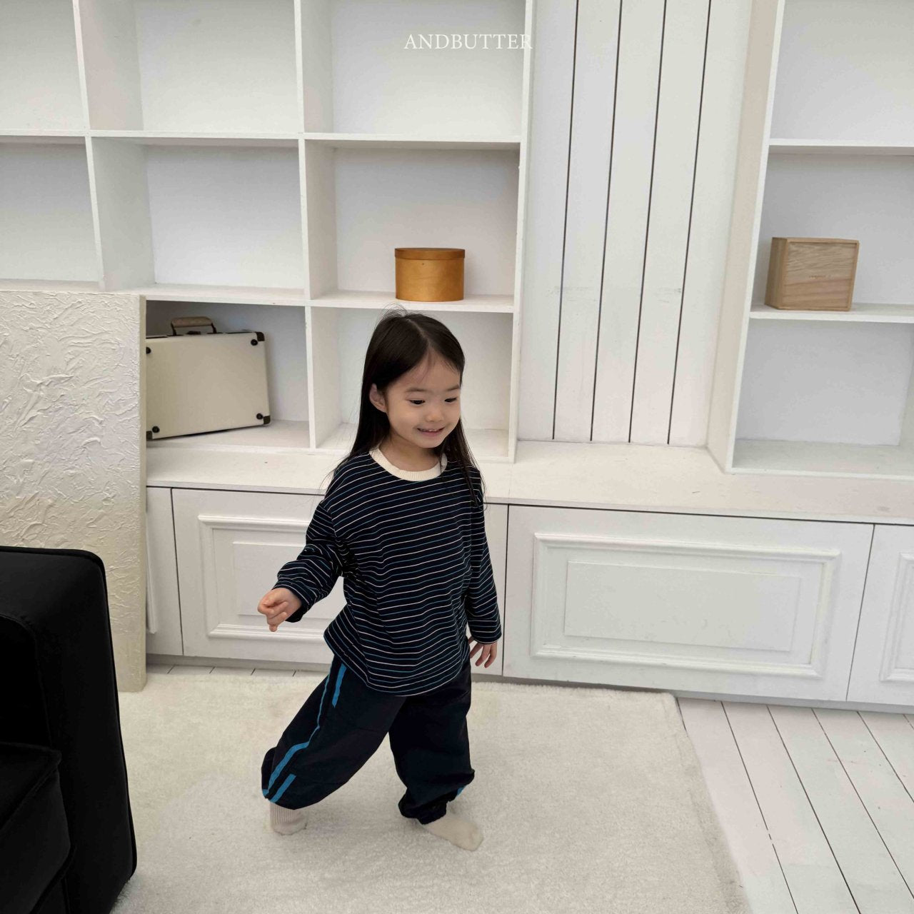 《予約》Two-Line Pants / andbutter