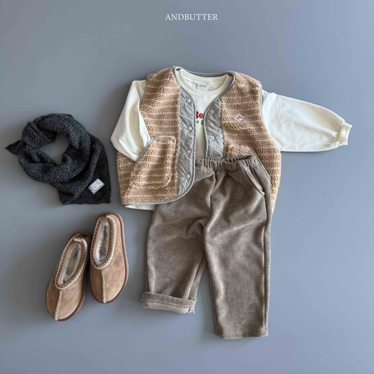 《予約》Net kerchief / andbutter