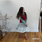 《予約》Check Tiered Skirt / ANDBUTTER