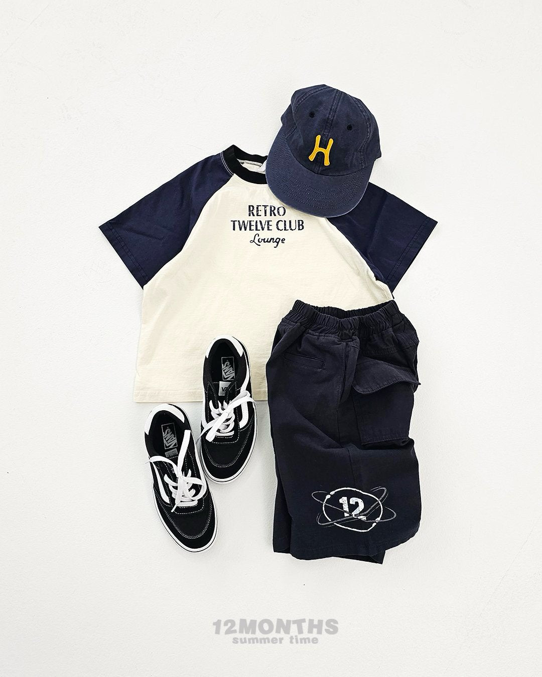 《予約》Club Raglan Tee / 12months