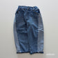 《予約》Curved  Denim Pants / ANDBUTTER
