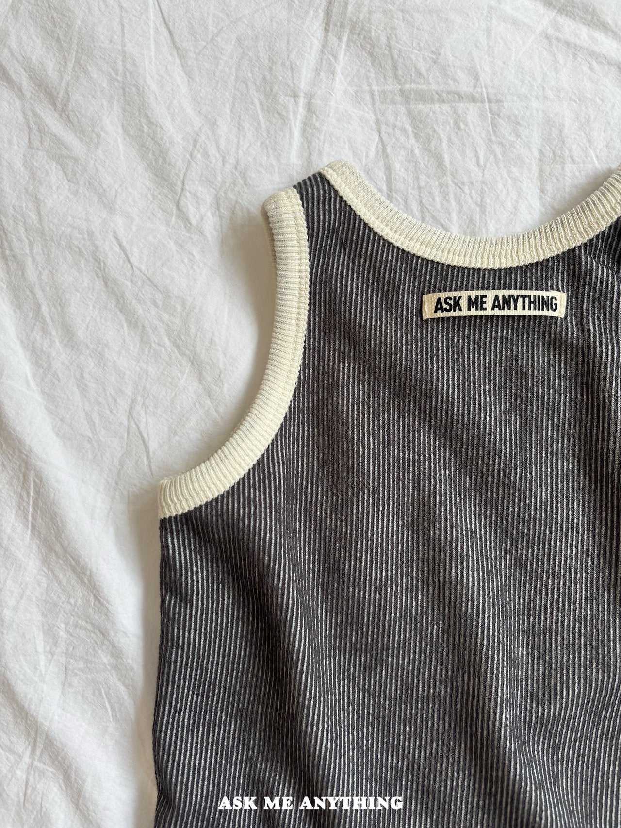 《予約》Color Sleeveless/ ASK ME ANYTHING