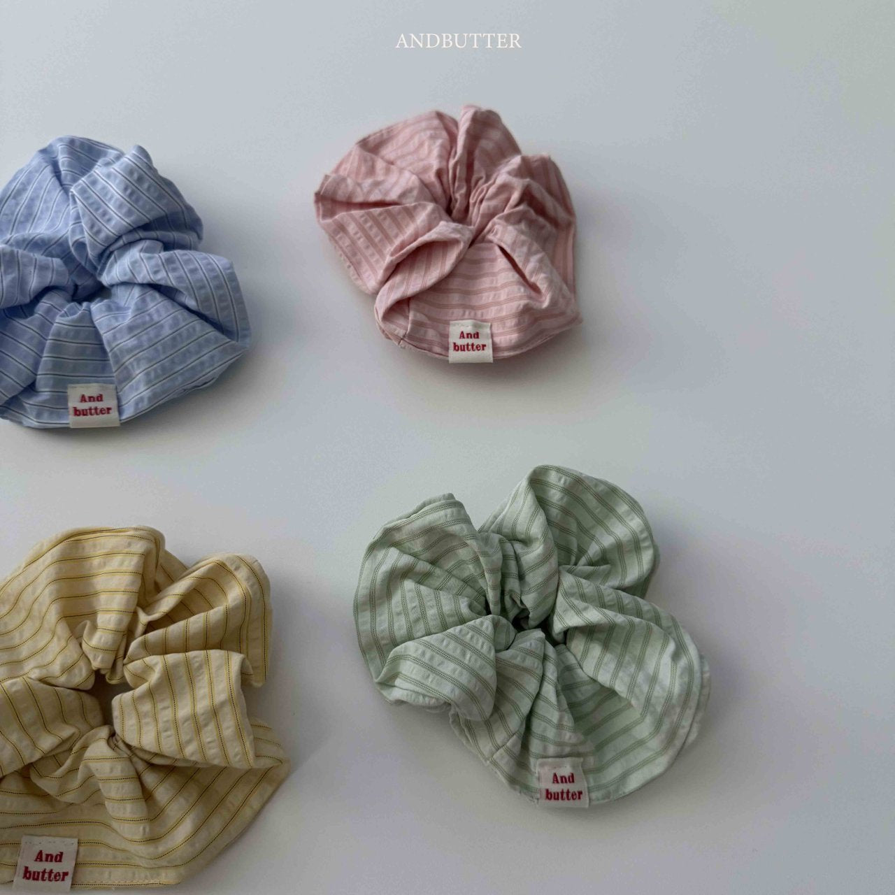 《予約》Spring ST scrunchies / andbutter