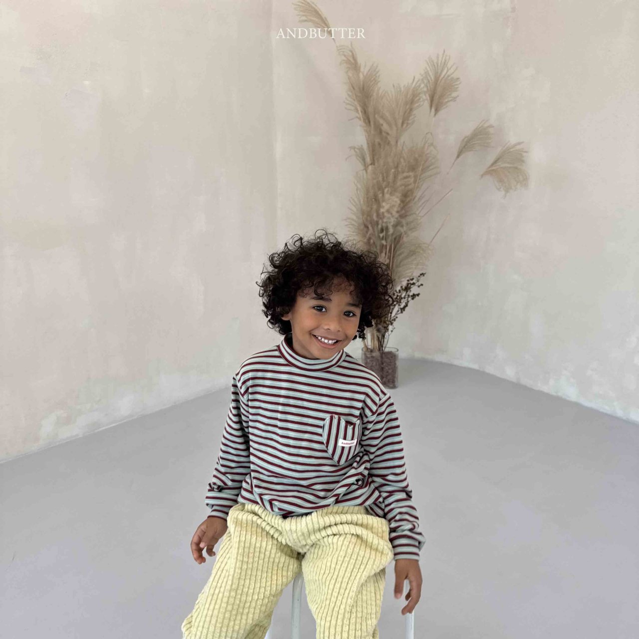 《予約》Puffy Corduroy Pants / andbutter