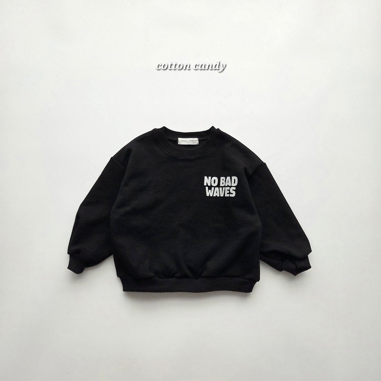 《予約》Wave Sweatshirt / cotton candy