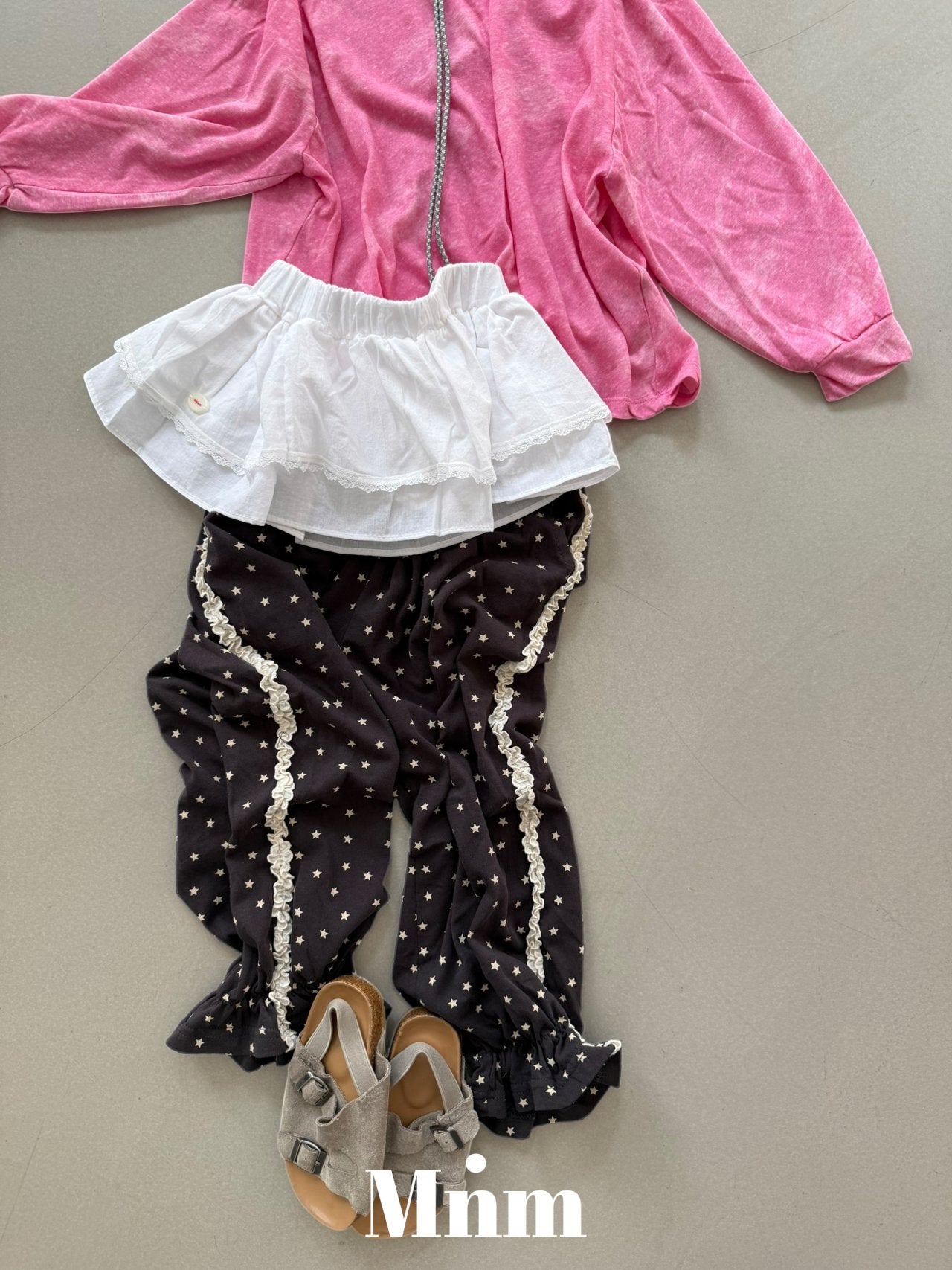 《予約》Star Frill pants / MINIMAL