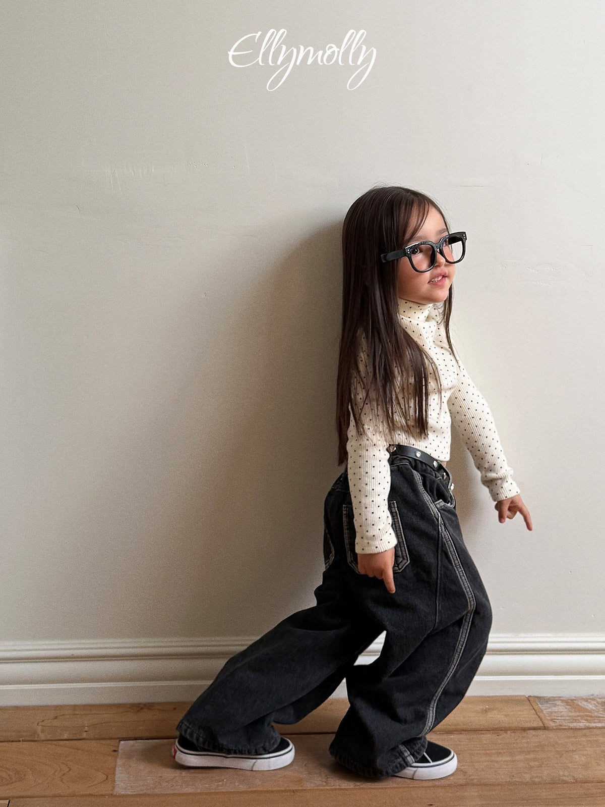 《予約》Linework Brushed Denim / ELLY MOLLY