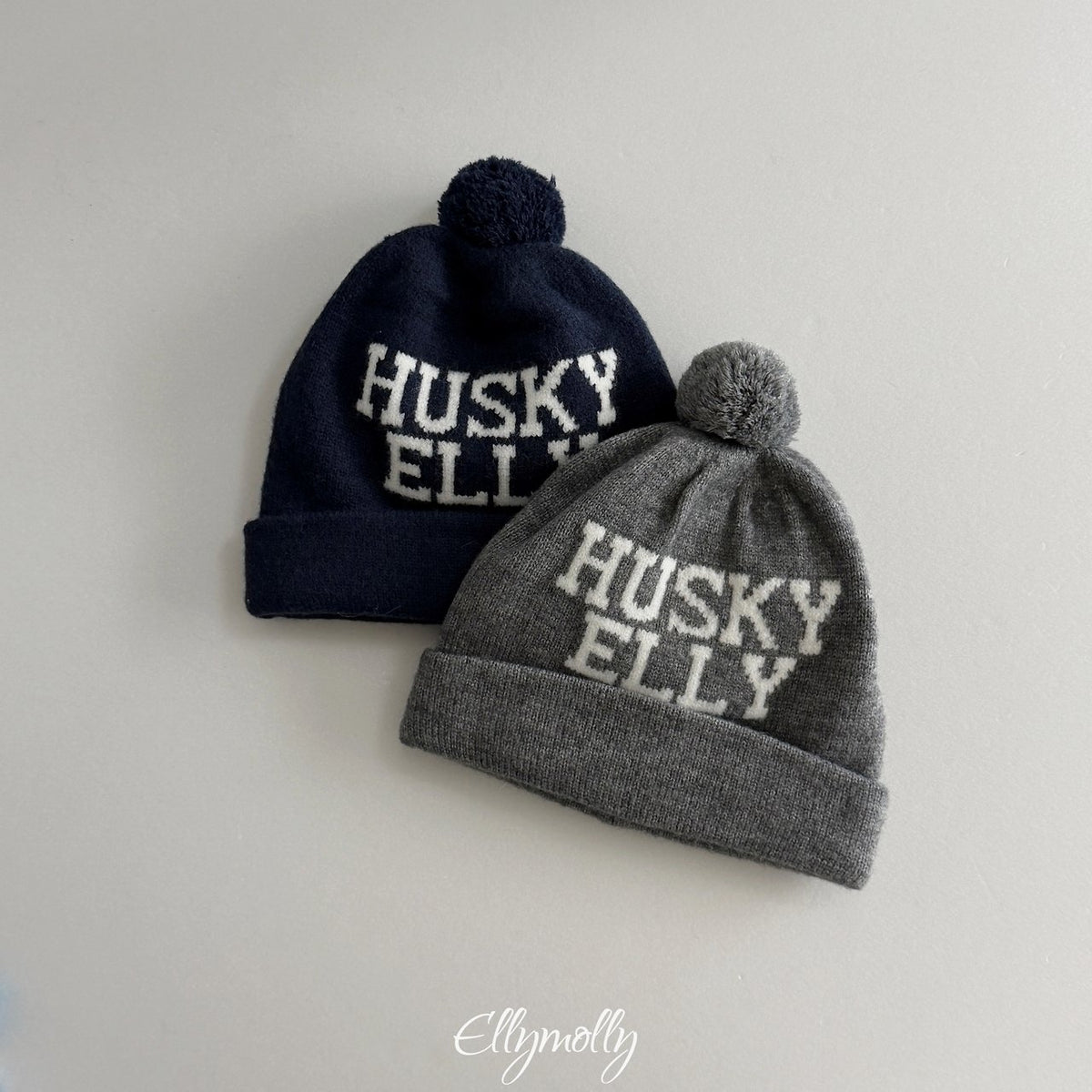 《予約》Husky Pom Pom Beanie / ELLY MOLLY
