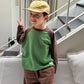 《予約》Raon Color Block Raglan Tee / ELLY MOLLY
