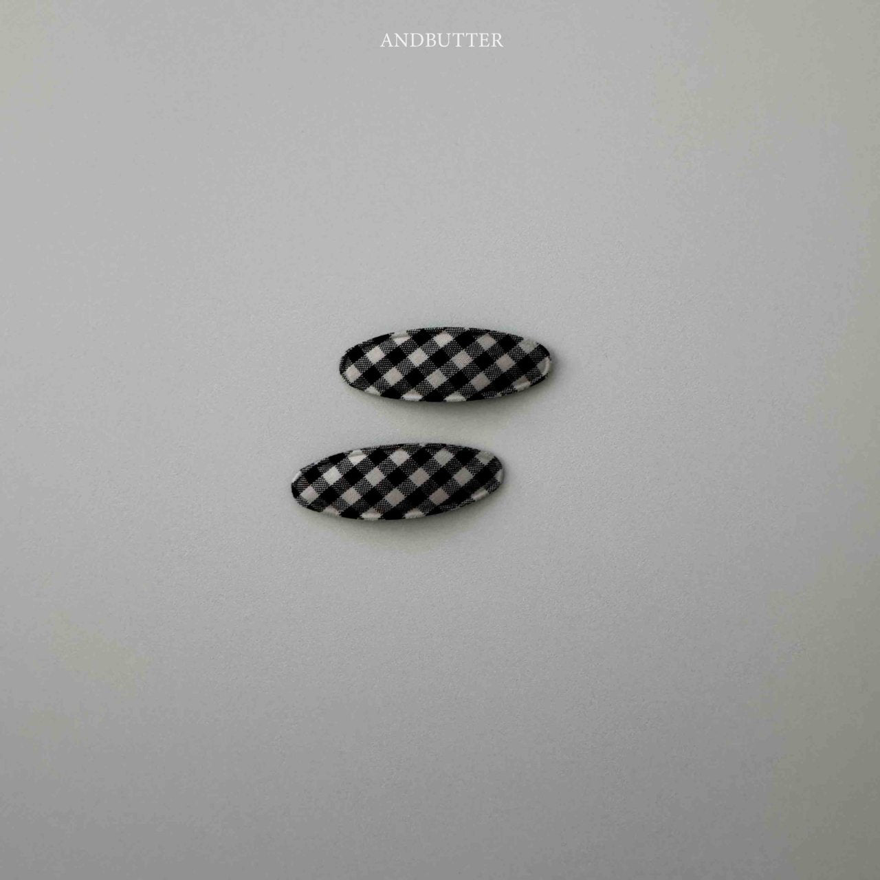 《予約》Round check pin（2set） / andbutter