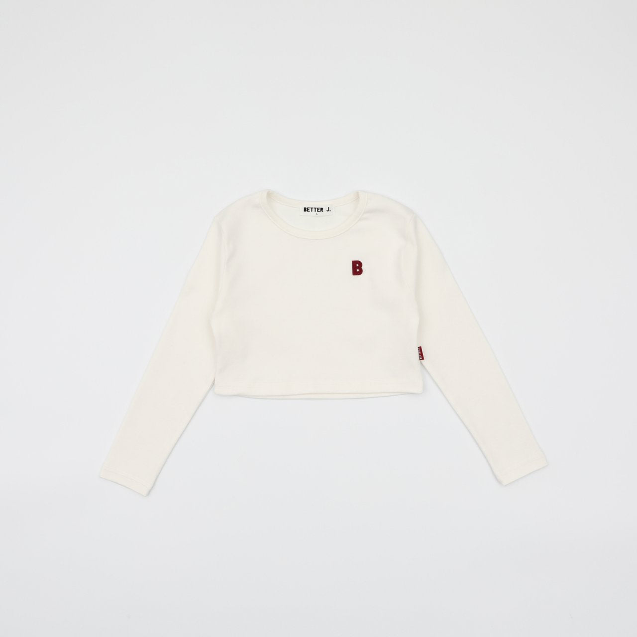 《予約》Edge Crop T-shirt / BETTER J.