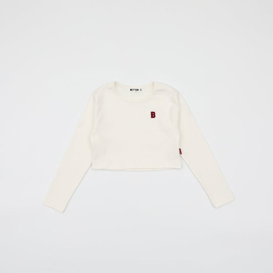 《予約》Edge Crop T-shirt / BETTER J.