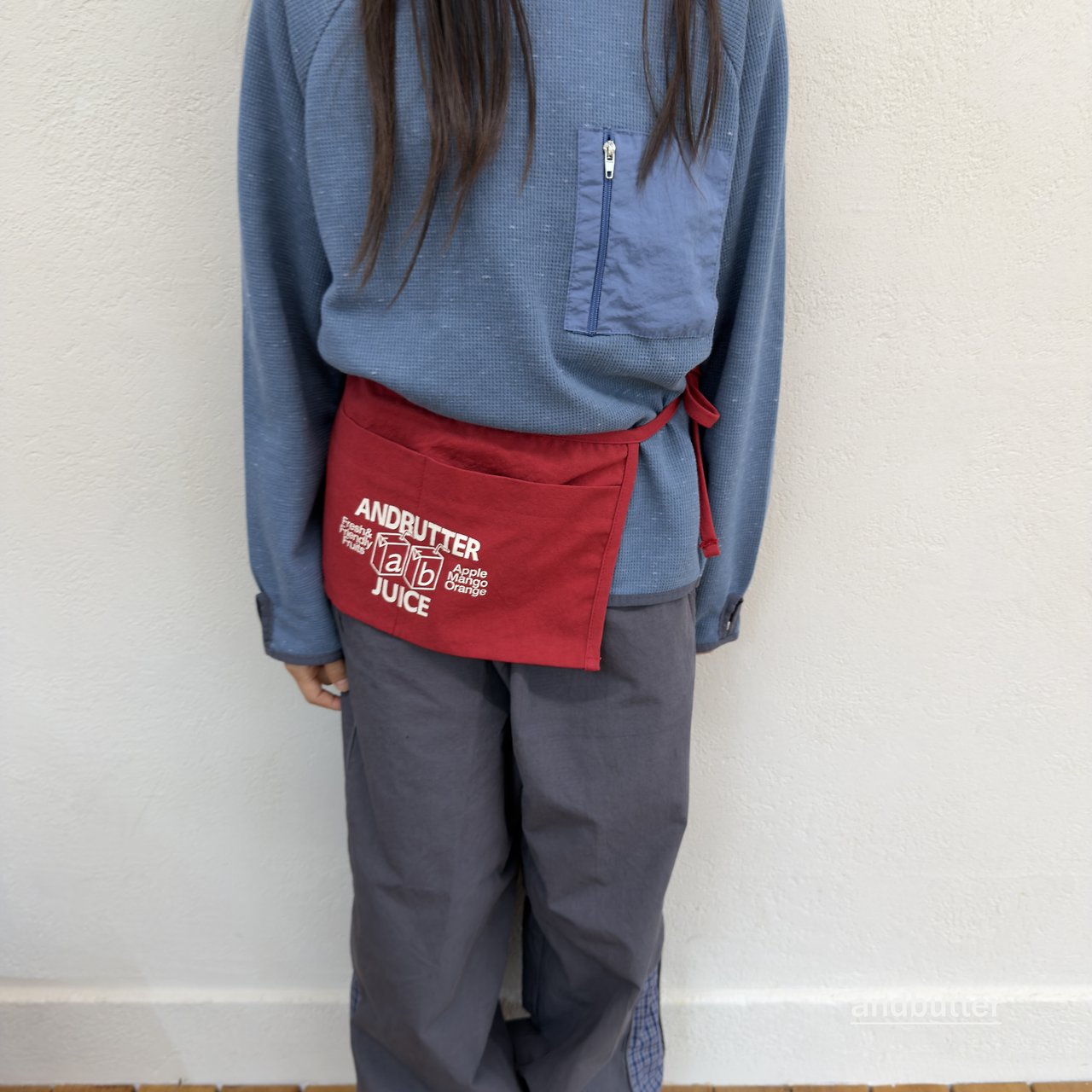 《予約》Canvas Apron / ANDBUTTER