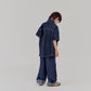 《XL size Last 1点》Linen Denim Pants