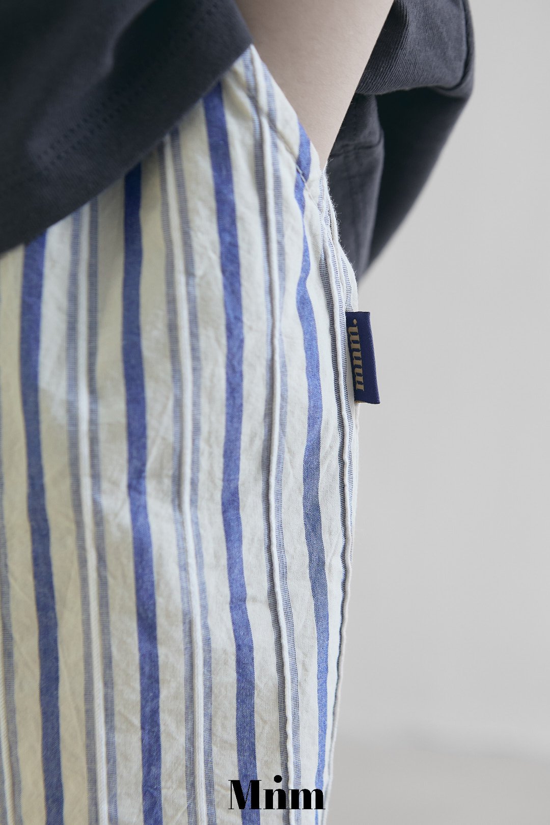 《予約》Combi Stripe Pants / MINIMAL