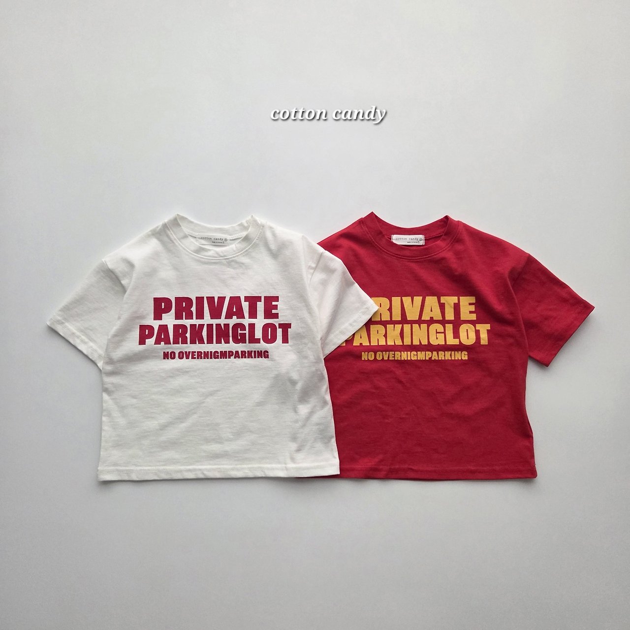 《予約》Steady T-shirt / cotton candy