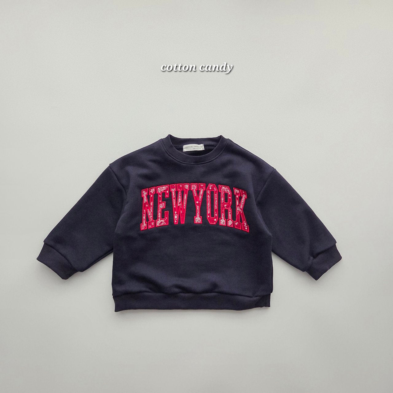 《予約》New York Sweatshirt / cotton candy