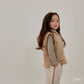 《brown M size》Brushed Spandex Half Polar