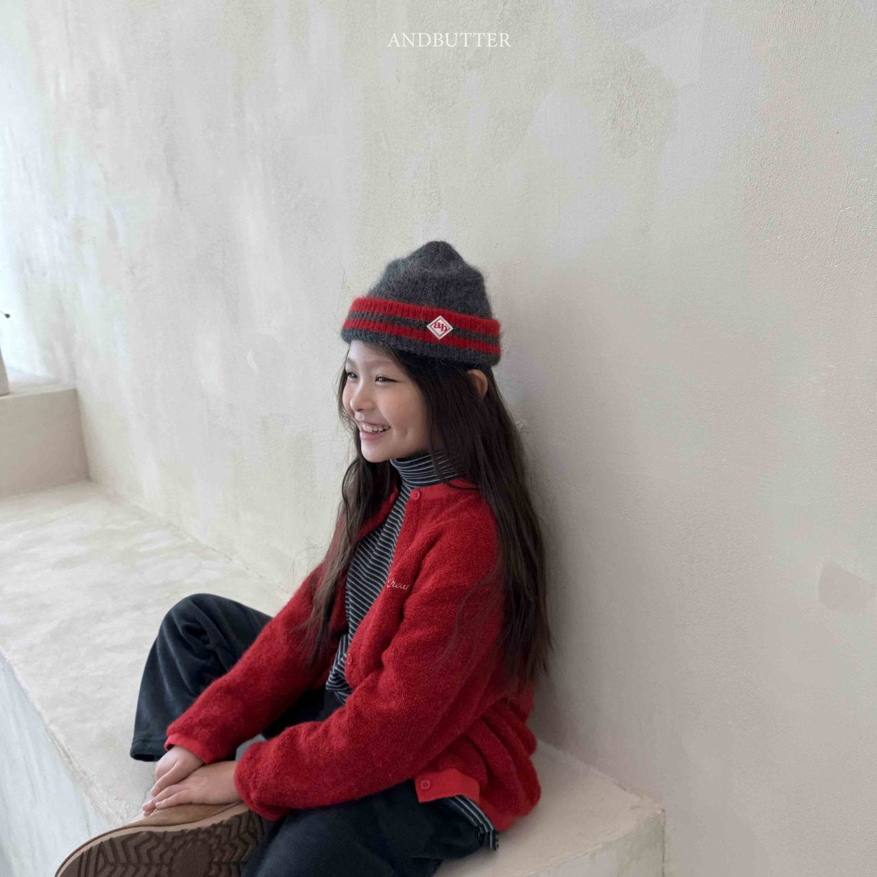 《予約》 Mix Angora Beanie / andbutter