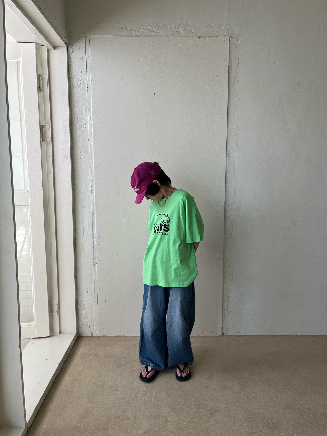 《予約》Cat T-shirt / GRUE BABA