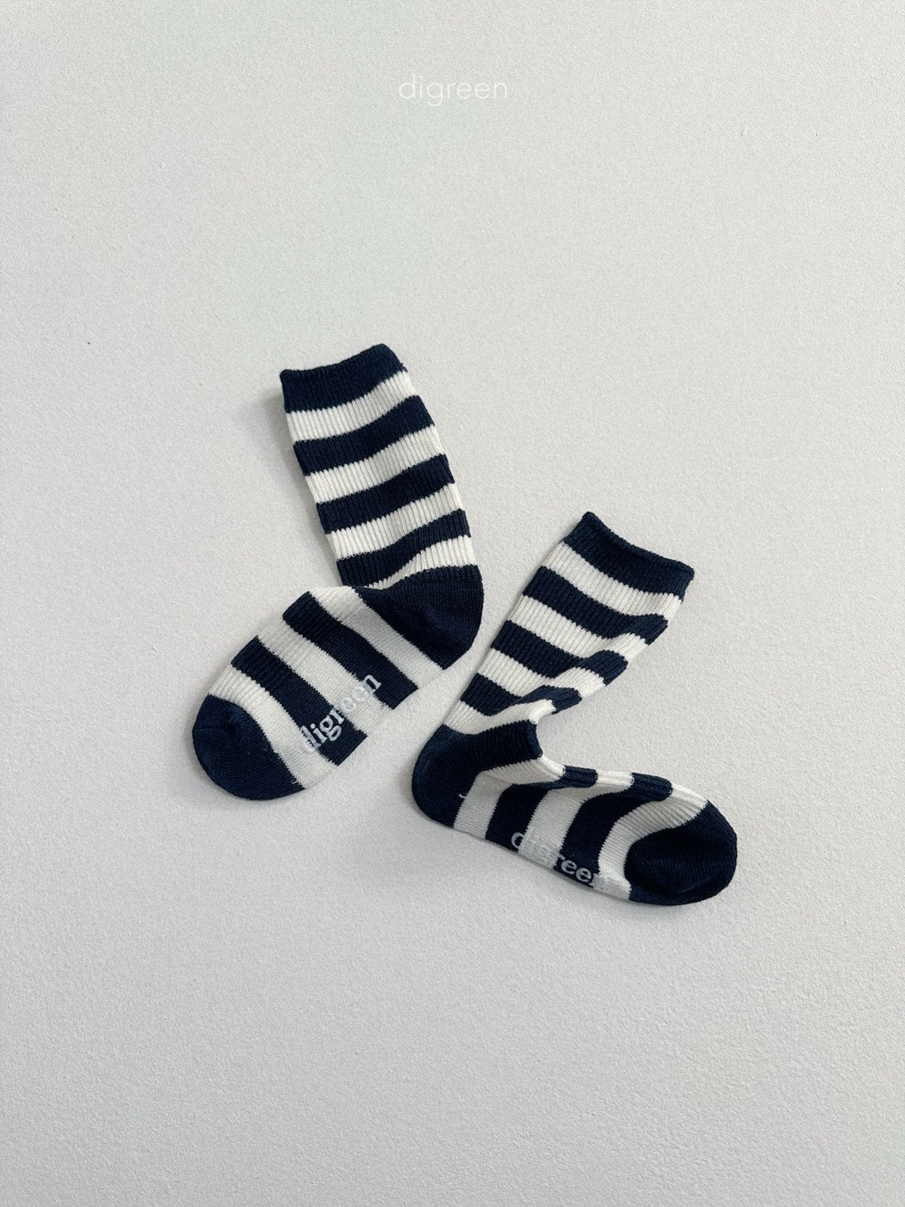 《予約》Minimal Stripe  Socks(Set) / digreen