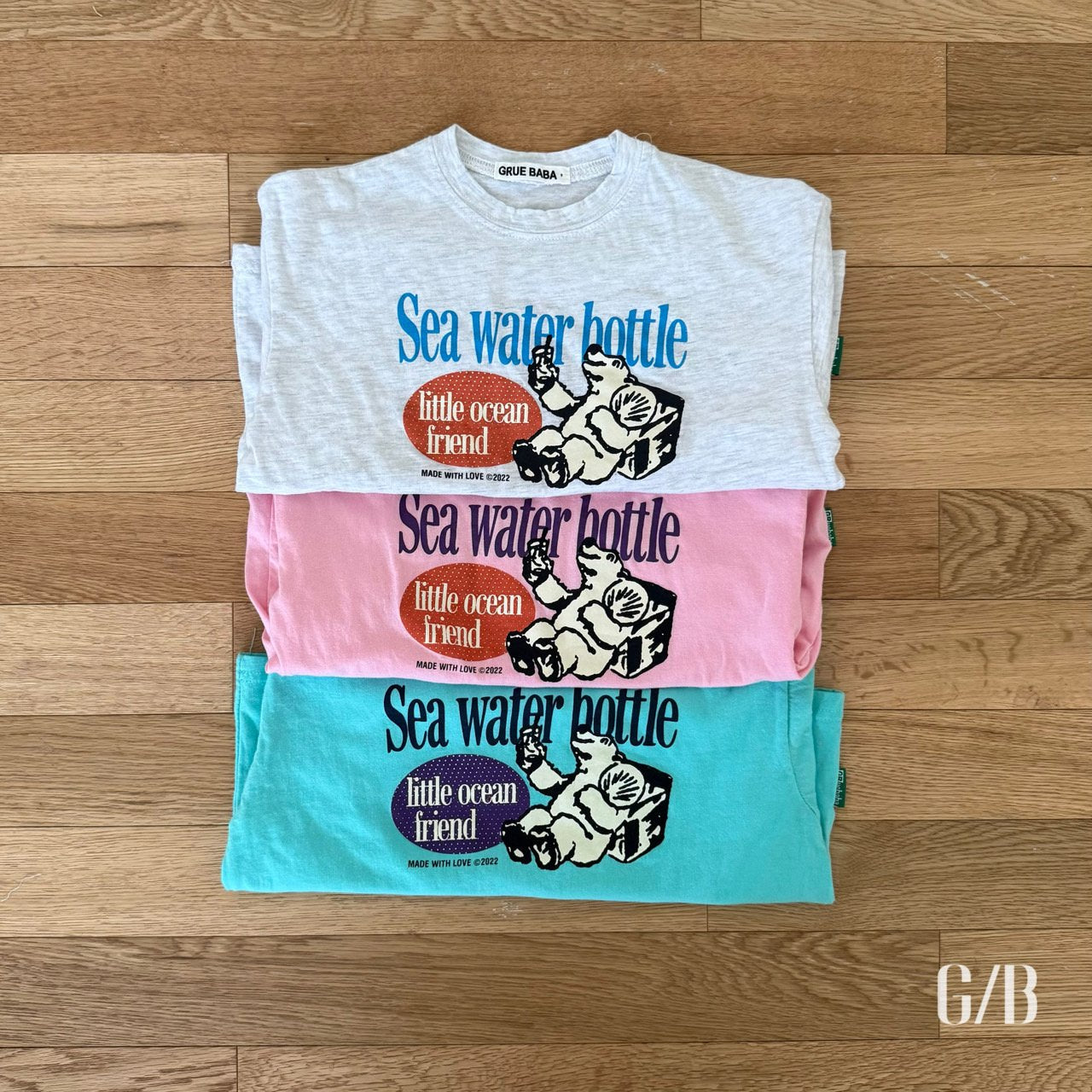 《予約》Ocean T-shirt / GRUE BABA