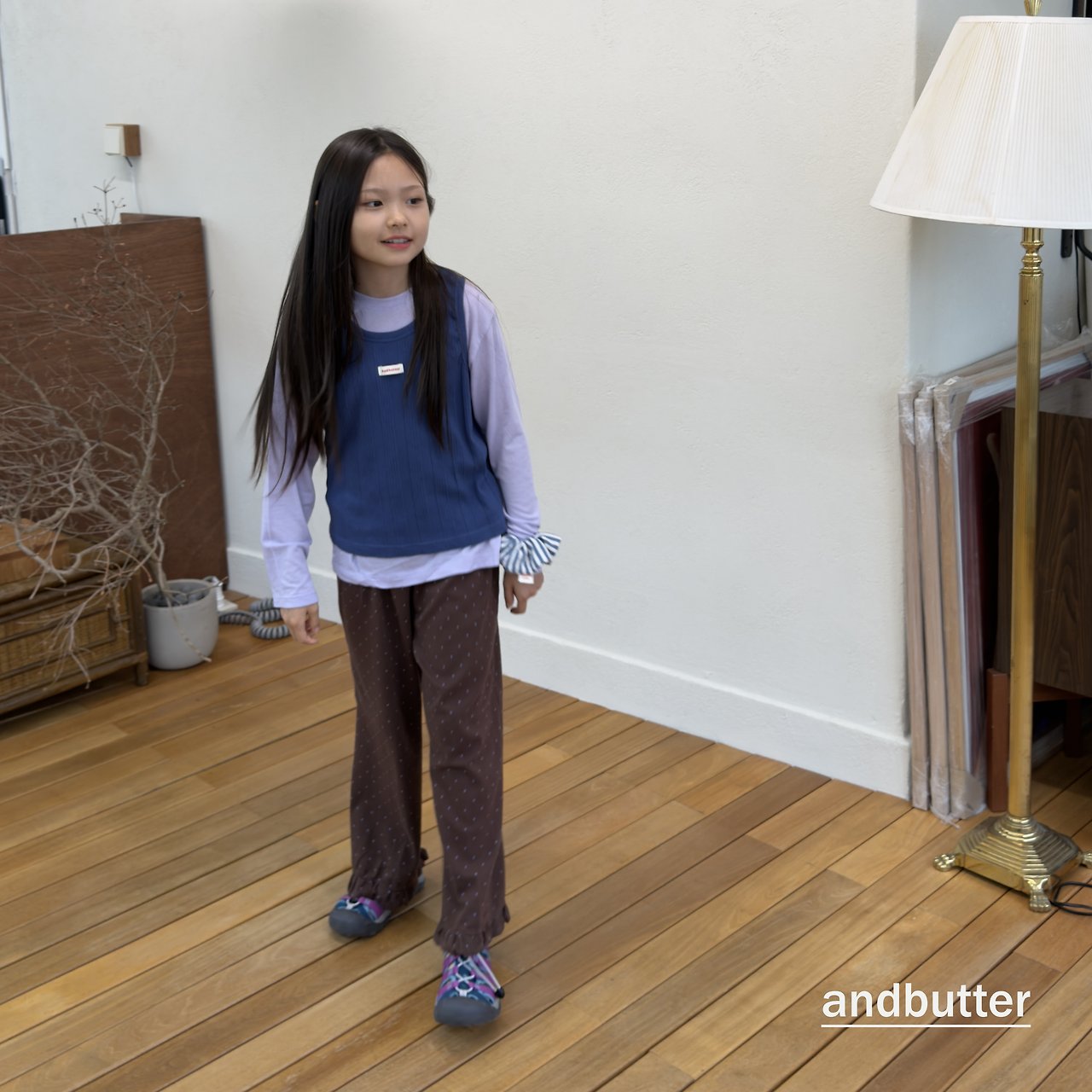《予約》Chouchou Frill Pants / ANDBUTTER