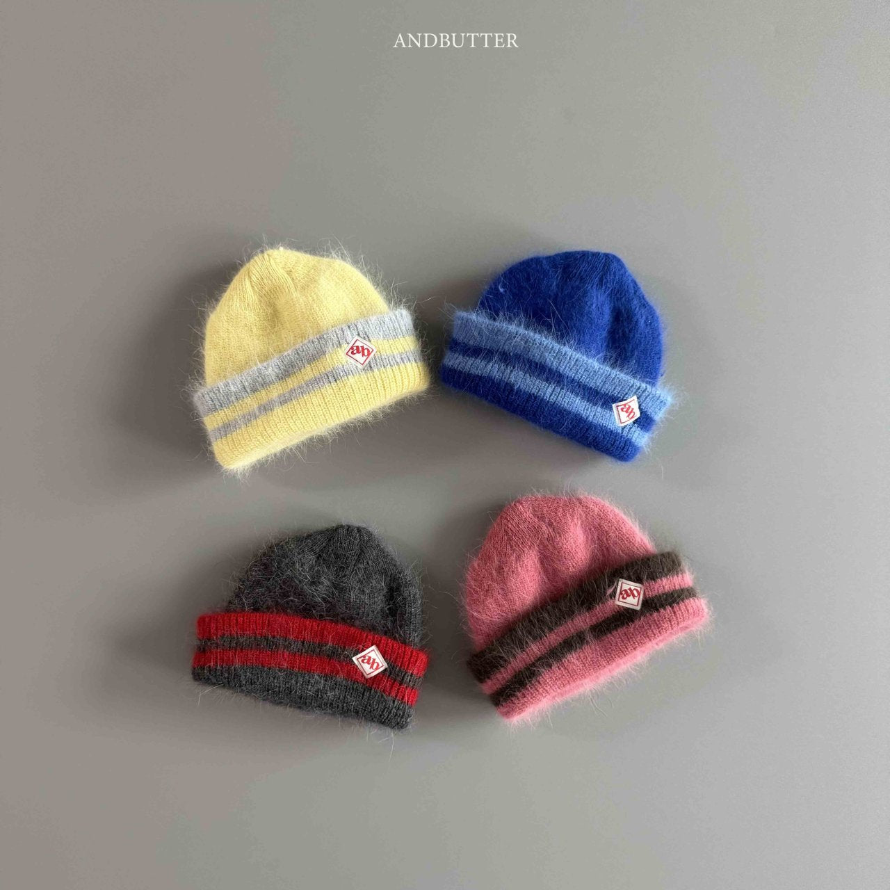 《予約》 Mix Angora Beanie / andbutter