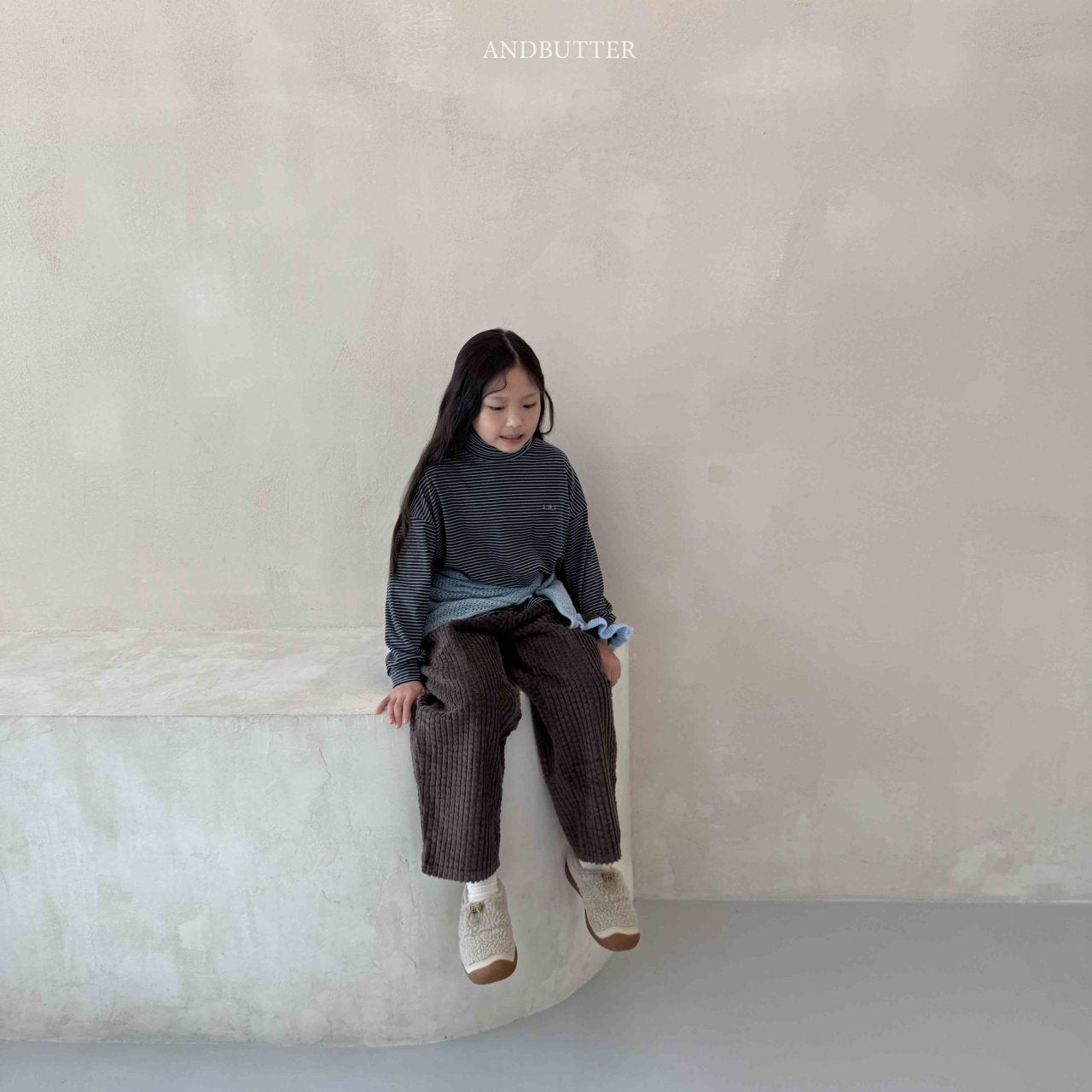 《予約》Puffy Corduroy Pants / andbutter