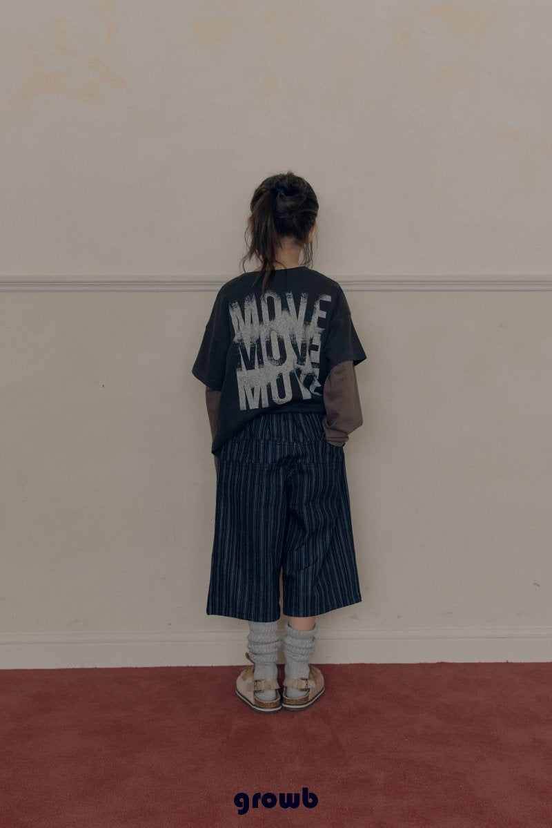 《予約》Falling Bermuda Pants / GROWB