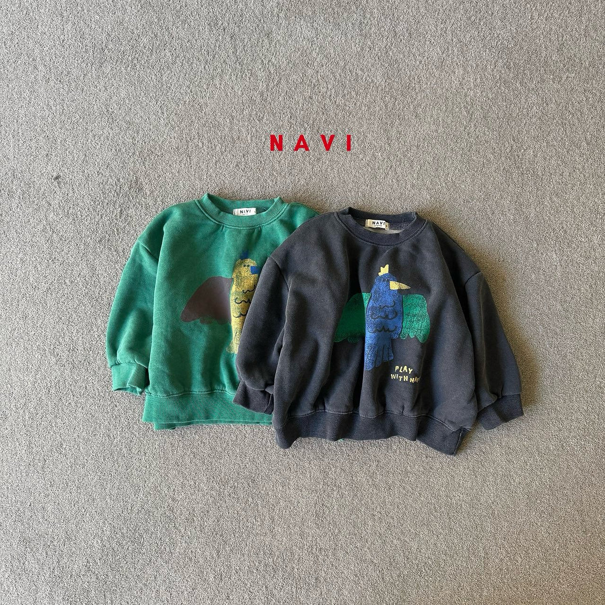 《予約》Sonic Sweatshirt / NAVI
