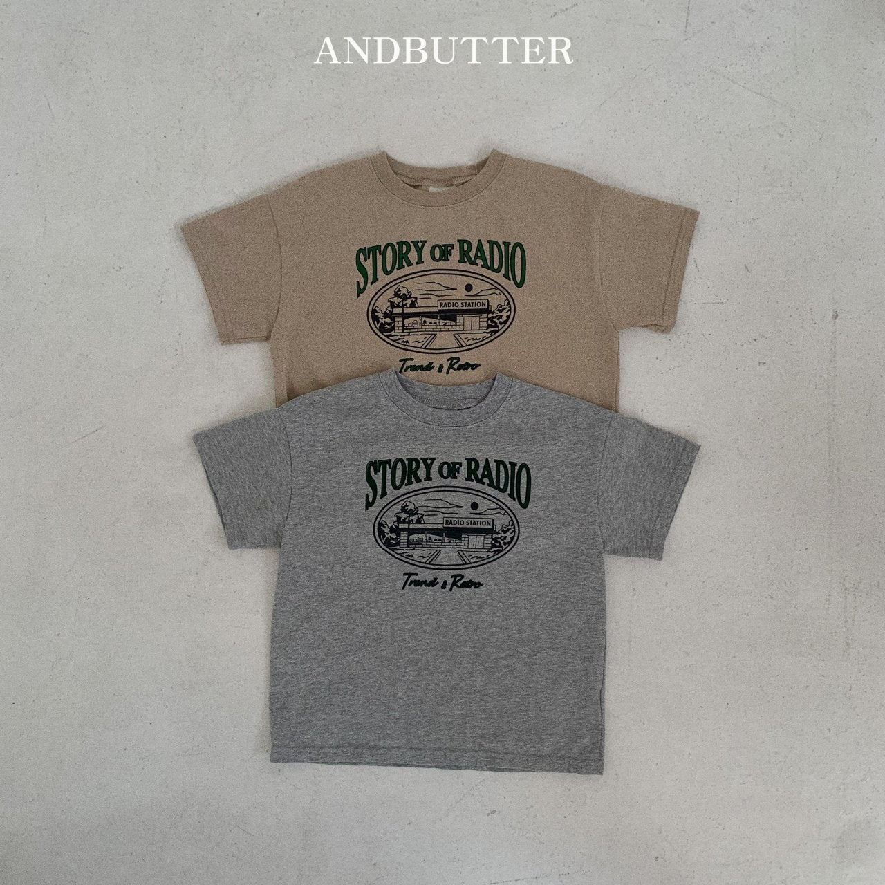 《beige M size Last 1点》Radio Tee