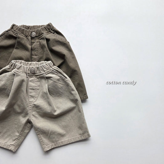 《予約》Cationic Cropped Pants / cotton candy