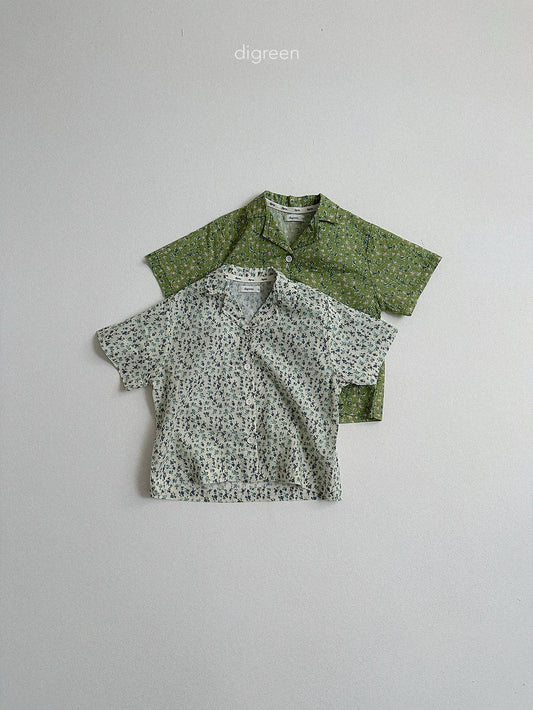 《予約》Flora Shirt / digreen