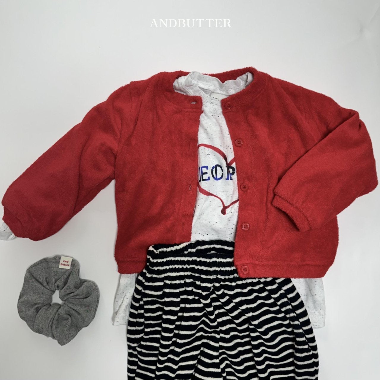 《予約》Autumn Terry Cardigan / andbutter