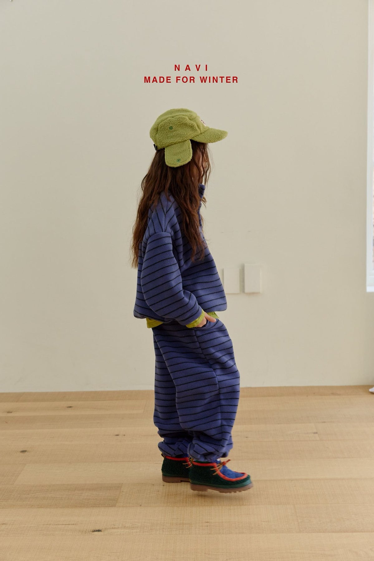 《予約》Fleece Pants / NAVI