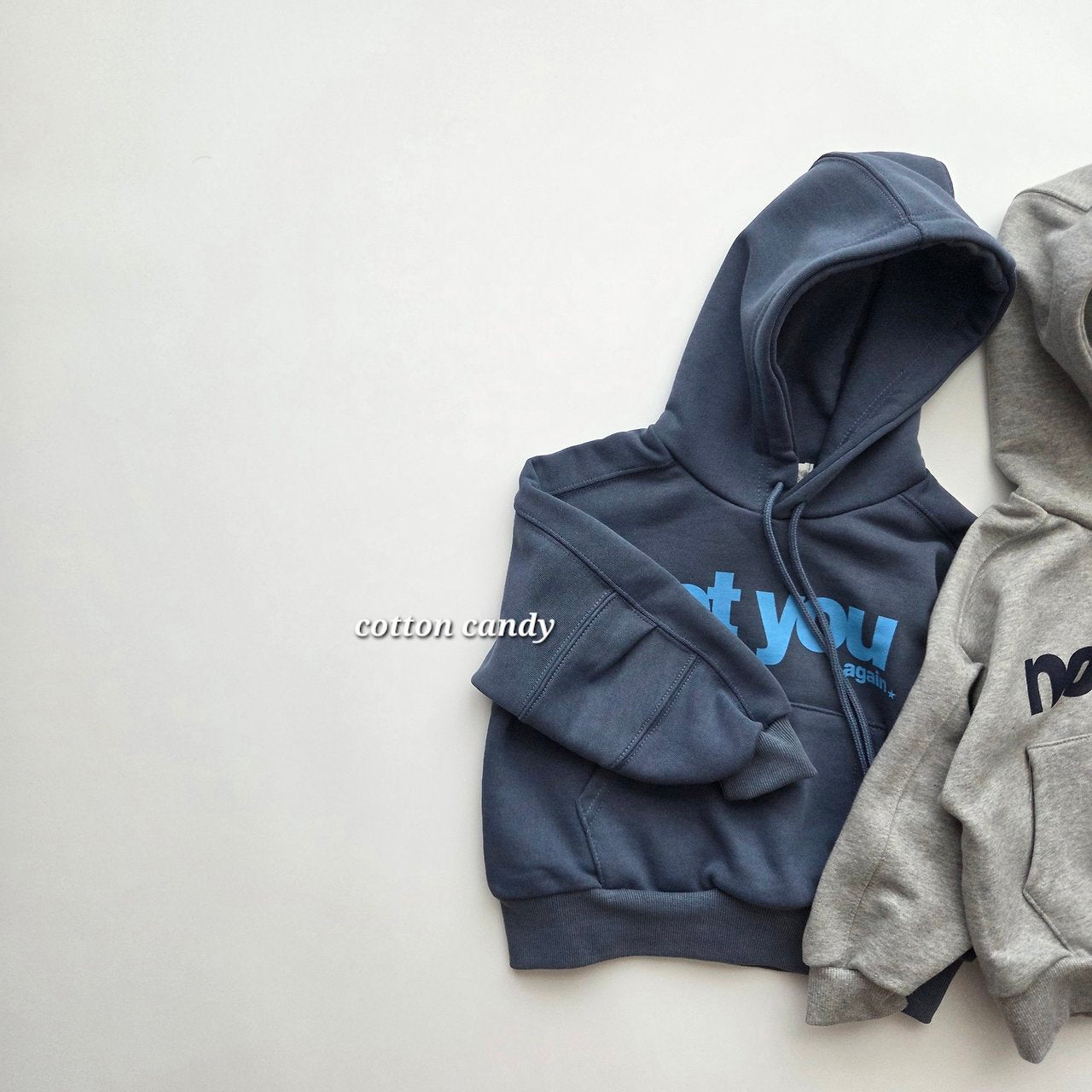 《予約》Again Hoodie / cotton candy